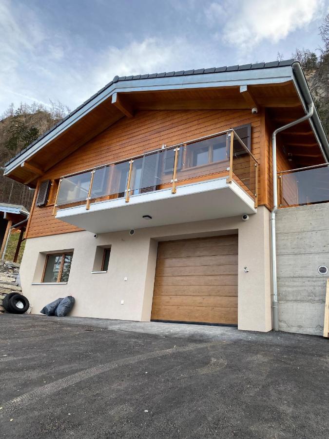 Chambres D'Hotes Les Louettes A Sapinhaut Canton Du Valais Saxon Eksteriør bilde