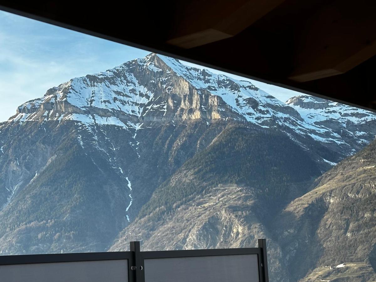 Chambres D'Hotes Les Louettes A Sapinhaut Canton Du Valais Saxon Eksteriør bilde