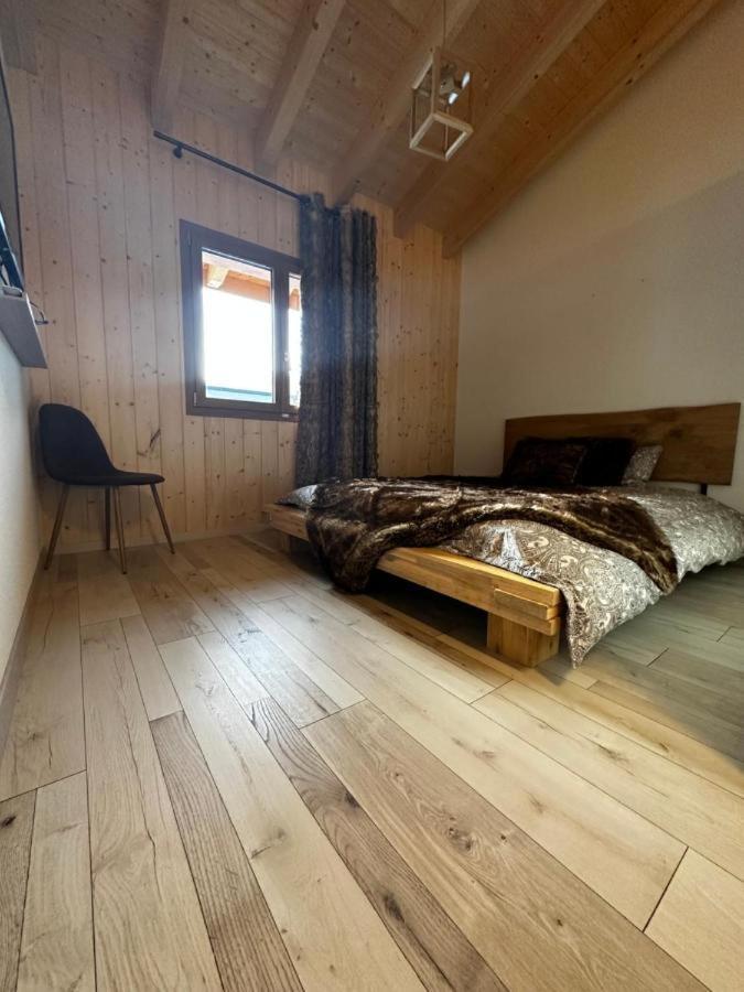 Chambres D'Hotes Les Louettes A Sapinhaut Canton Du Valais Saxon Eksteriør bilde