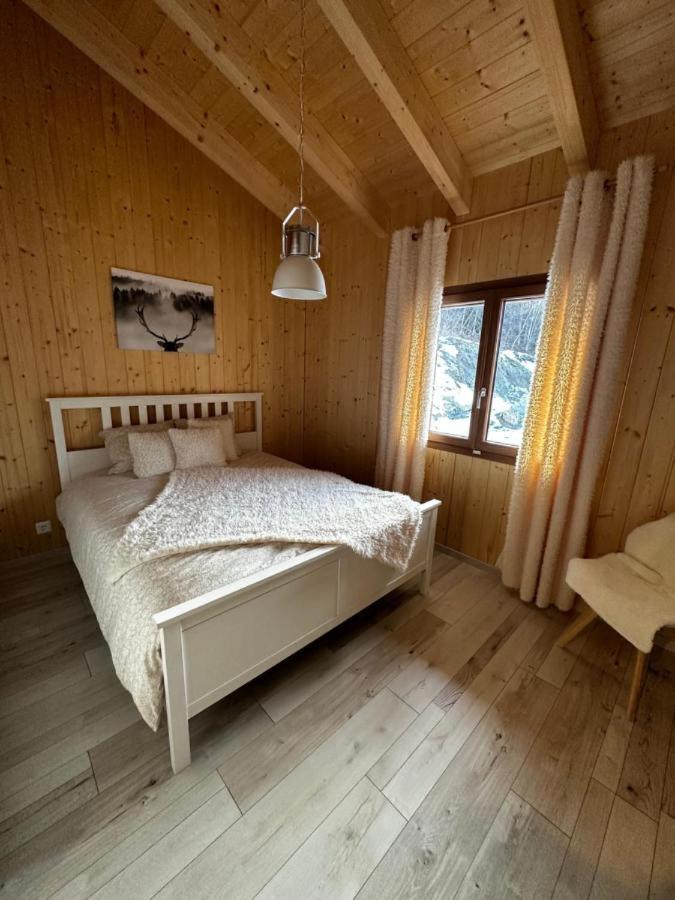 Chambres D'Hotes Les Louettes A Sapinhaut Canton Du Valais Saxon Eksteriør bilde
